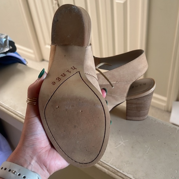 Hinge heeled sandal/bootie - Picture 3 of 3